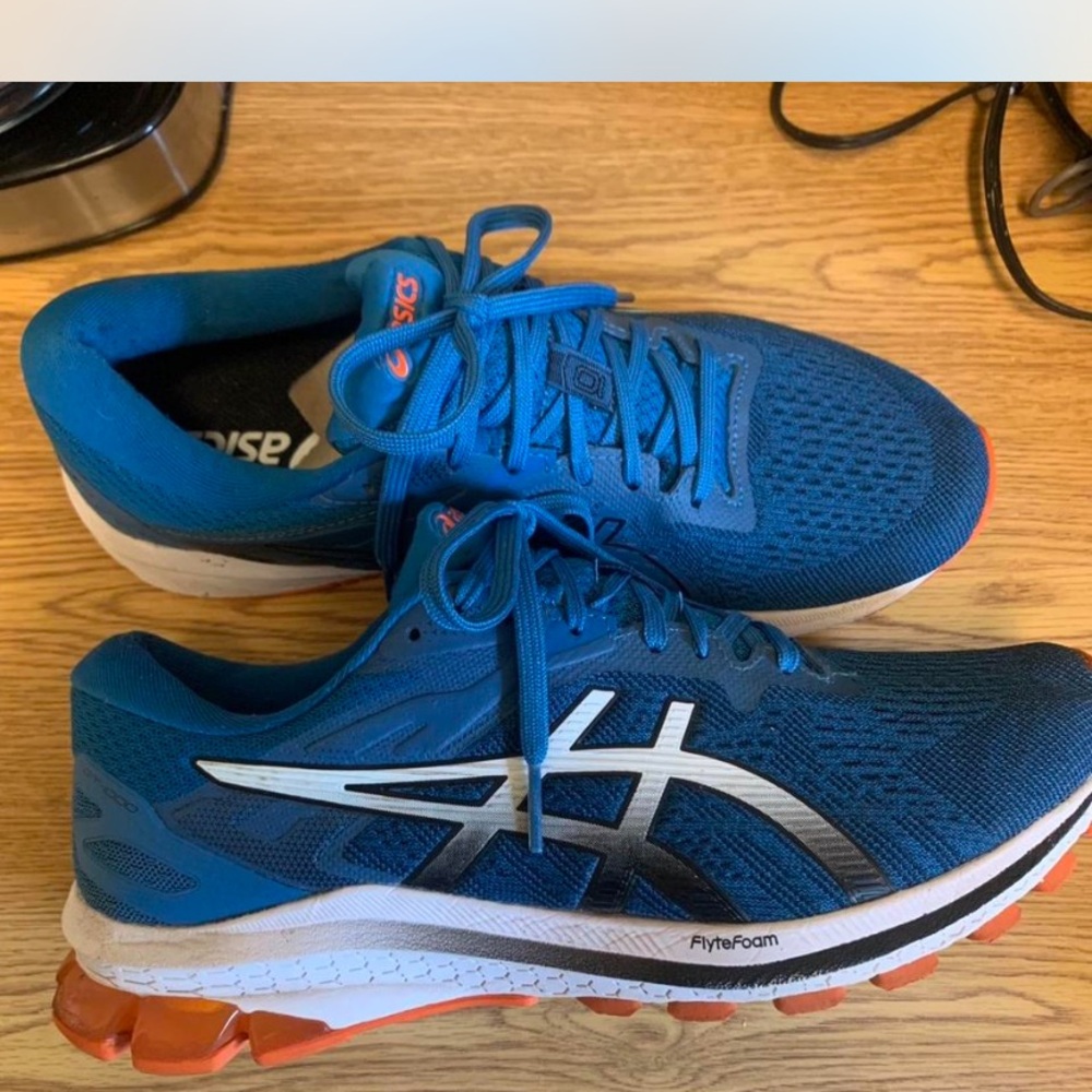 ASICS Blue Running Shoes